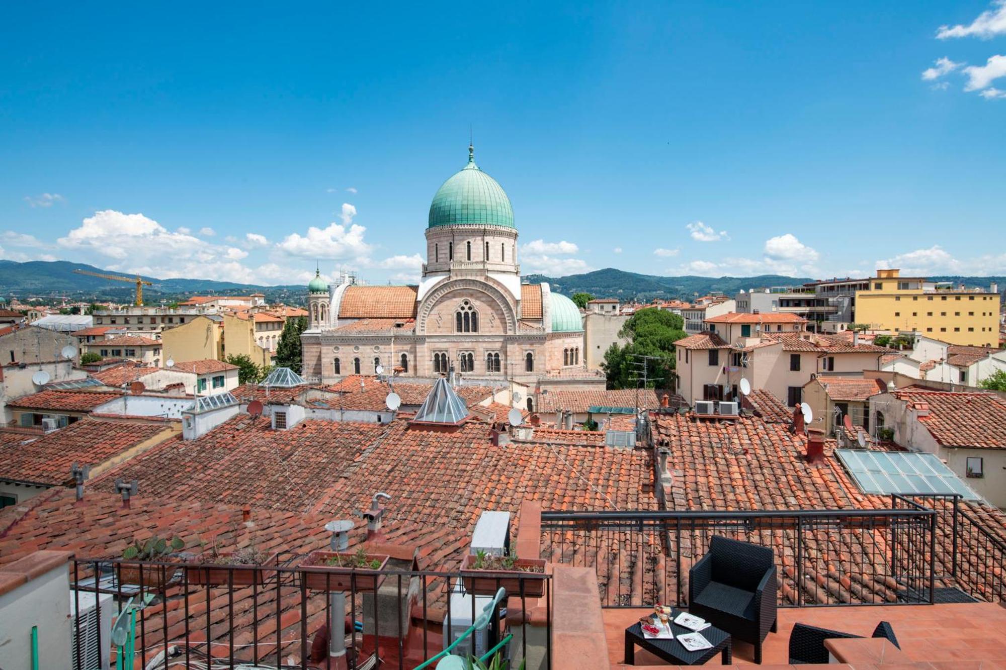 Mamo Florence - Pilastri Terrace Bagian luar foto